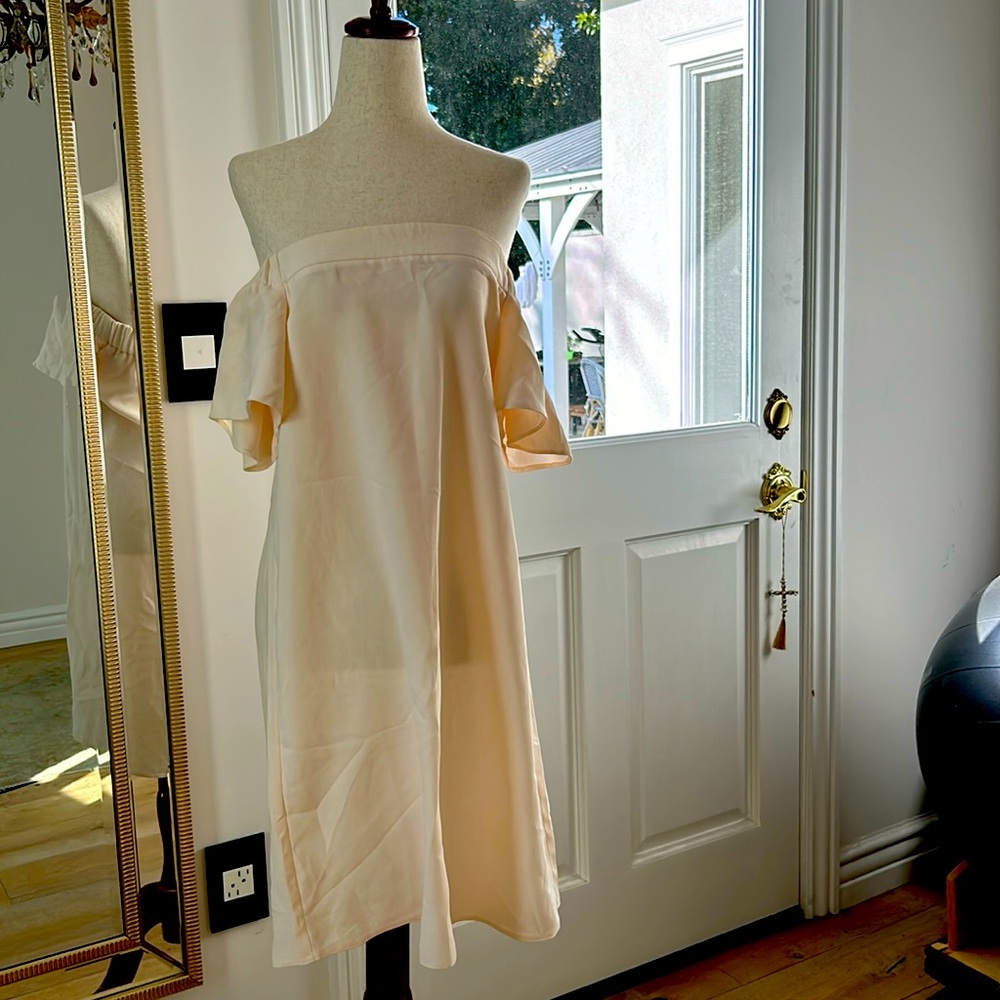 Tooshop dress off the shoulder top shop dress